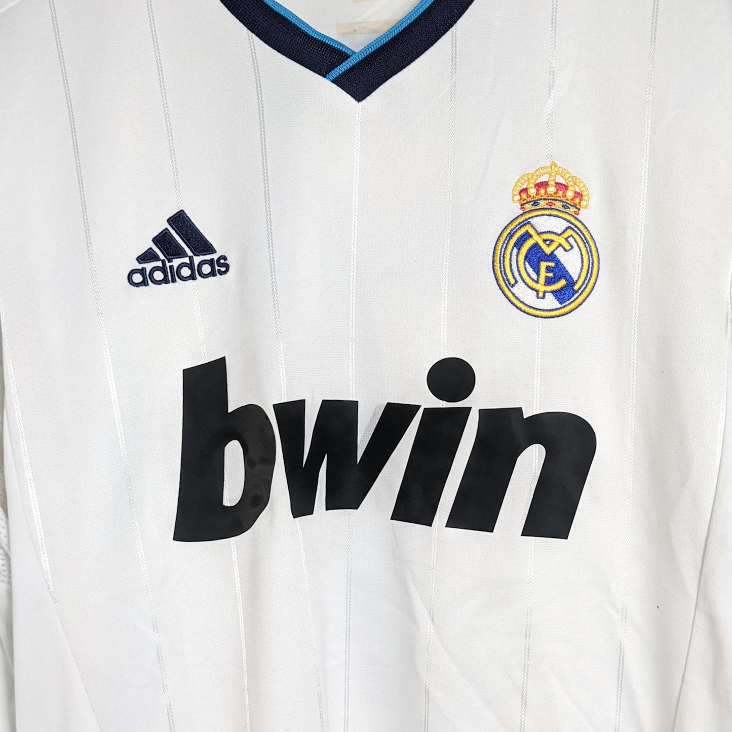 Original Real Madrid 2012/13 Home - Ronaldo #7 Size M (Long Sleeve)