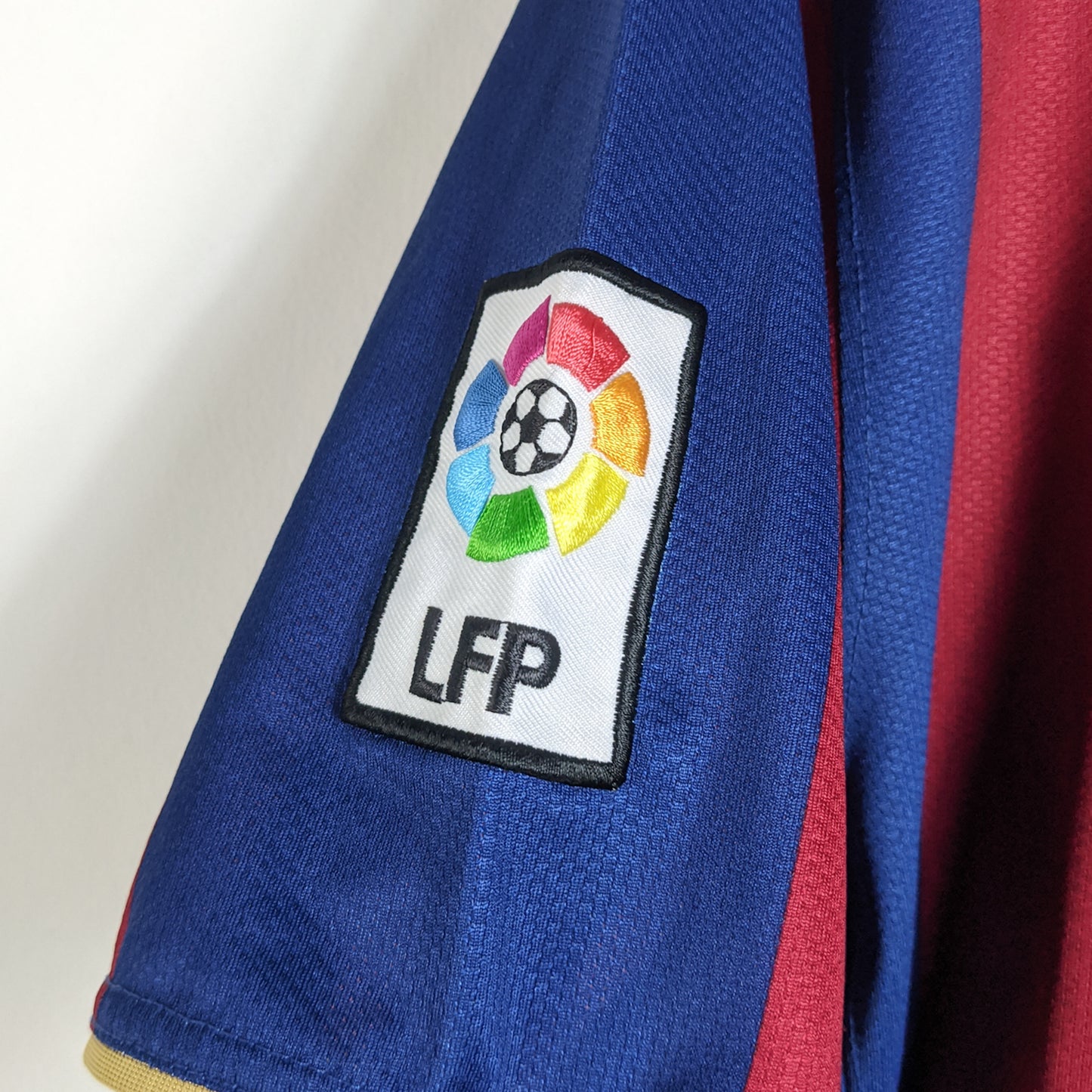 Original Barcelona 2007/08 Home - Ronaldinho #10 Size L