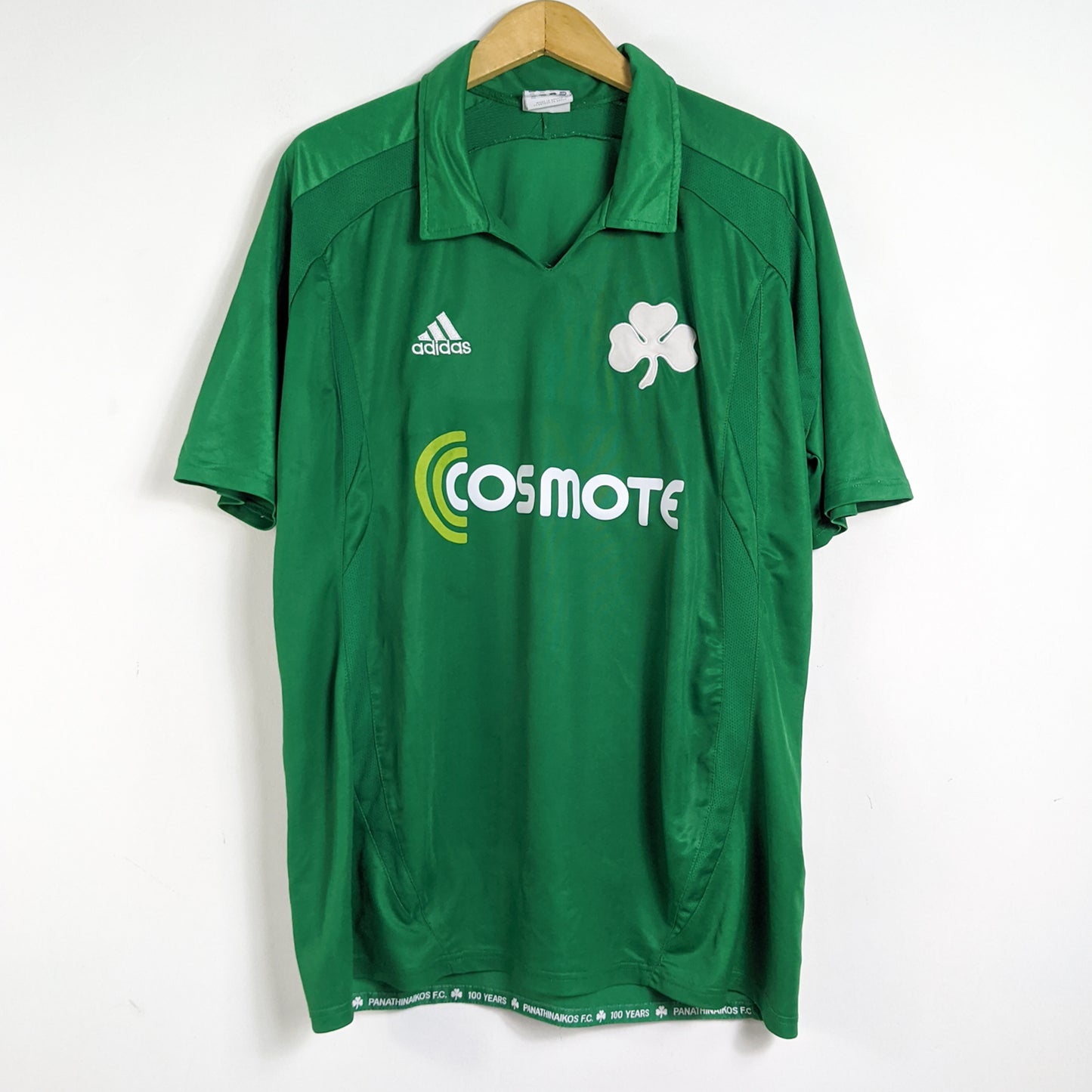 Original Panathinaikos 2008/09 Home - Karagounis #20 Size 2XL