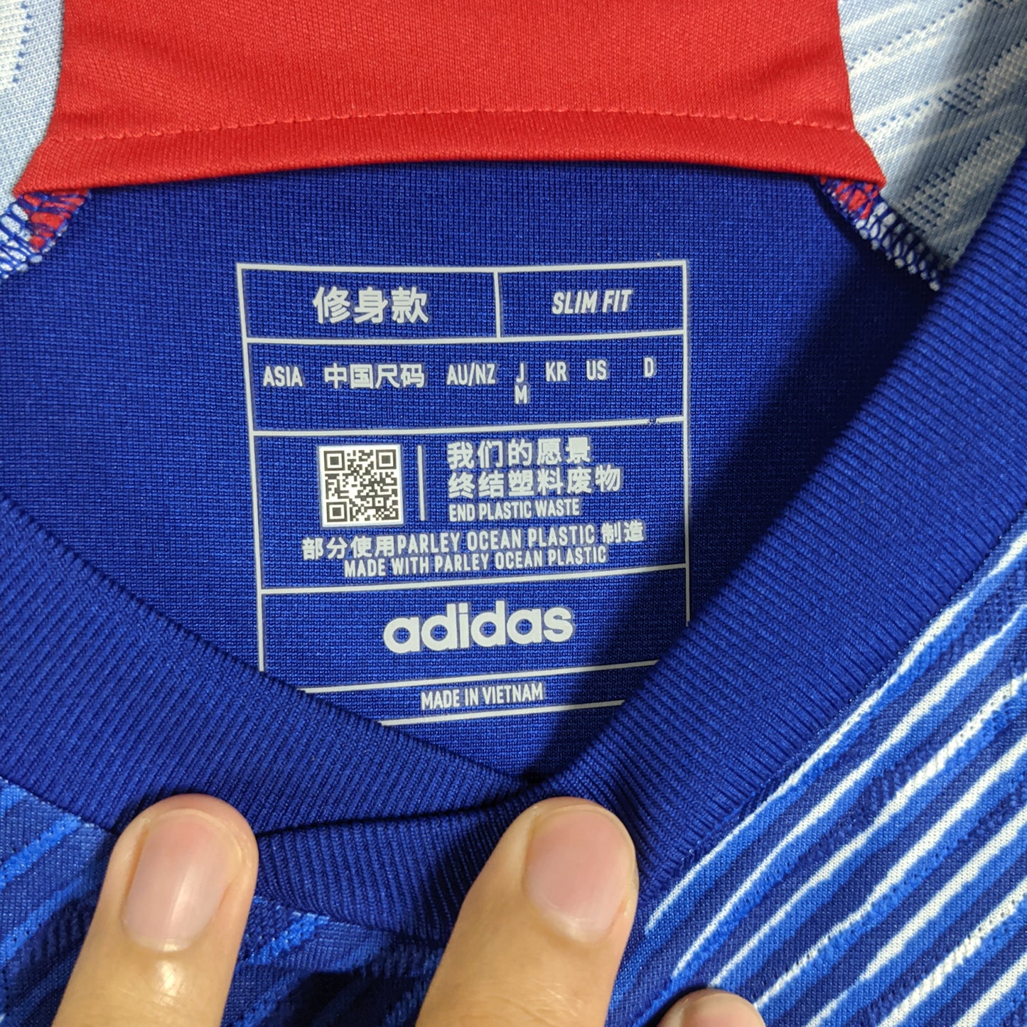 Original Japan 2022 Home - Mitoma #9 Size M (Player Issue) (Long Sleeve)