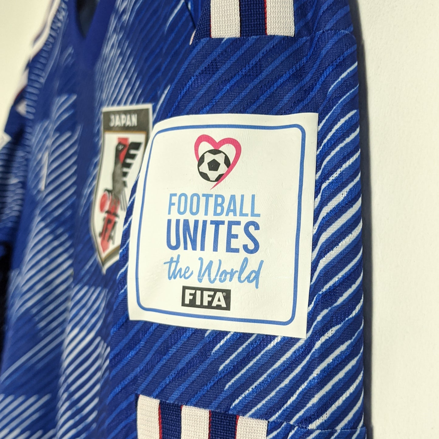 Original Japan 2022 Home - Mitoma #9 Size M (Player Issue) (Long Sleeve)