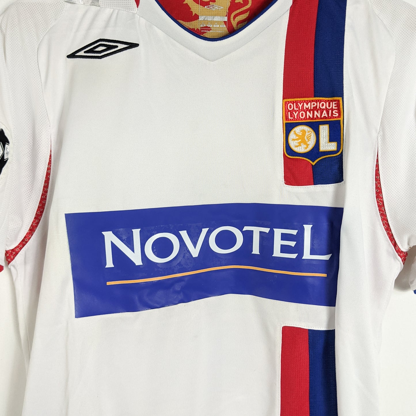 Original Lyon 2006/07 Home - Juninho #8 Size M