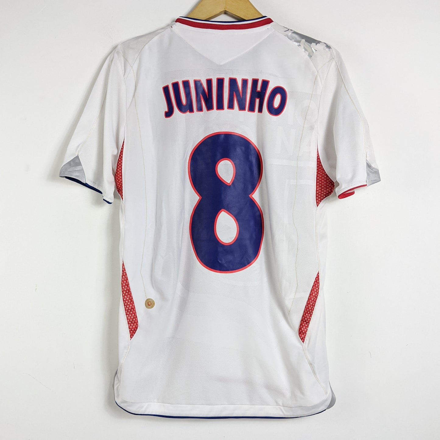 Original Lyon 2006/07 Home - Juninho #8 Size M