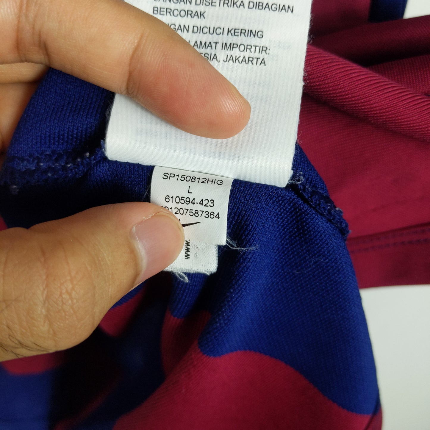 Original Barcelona 2014/15 Home - Messi #10 Size L