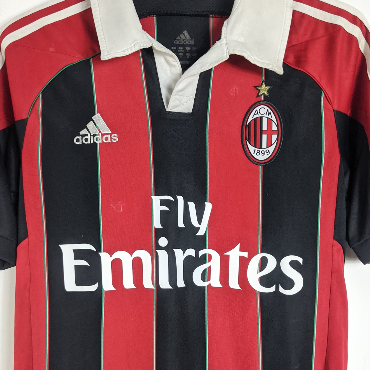 Original AC Milan 2012/13 Home - Balotelli #45 Size S