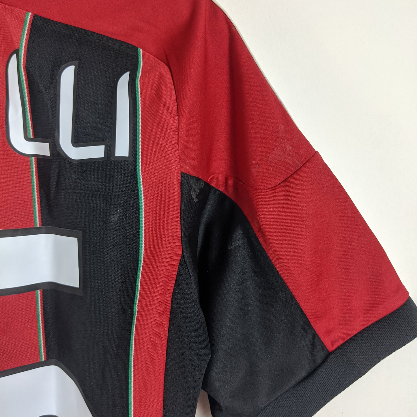 Original AC Milan 2012/13 Home - Balotelli #45 Size S