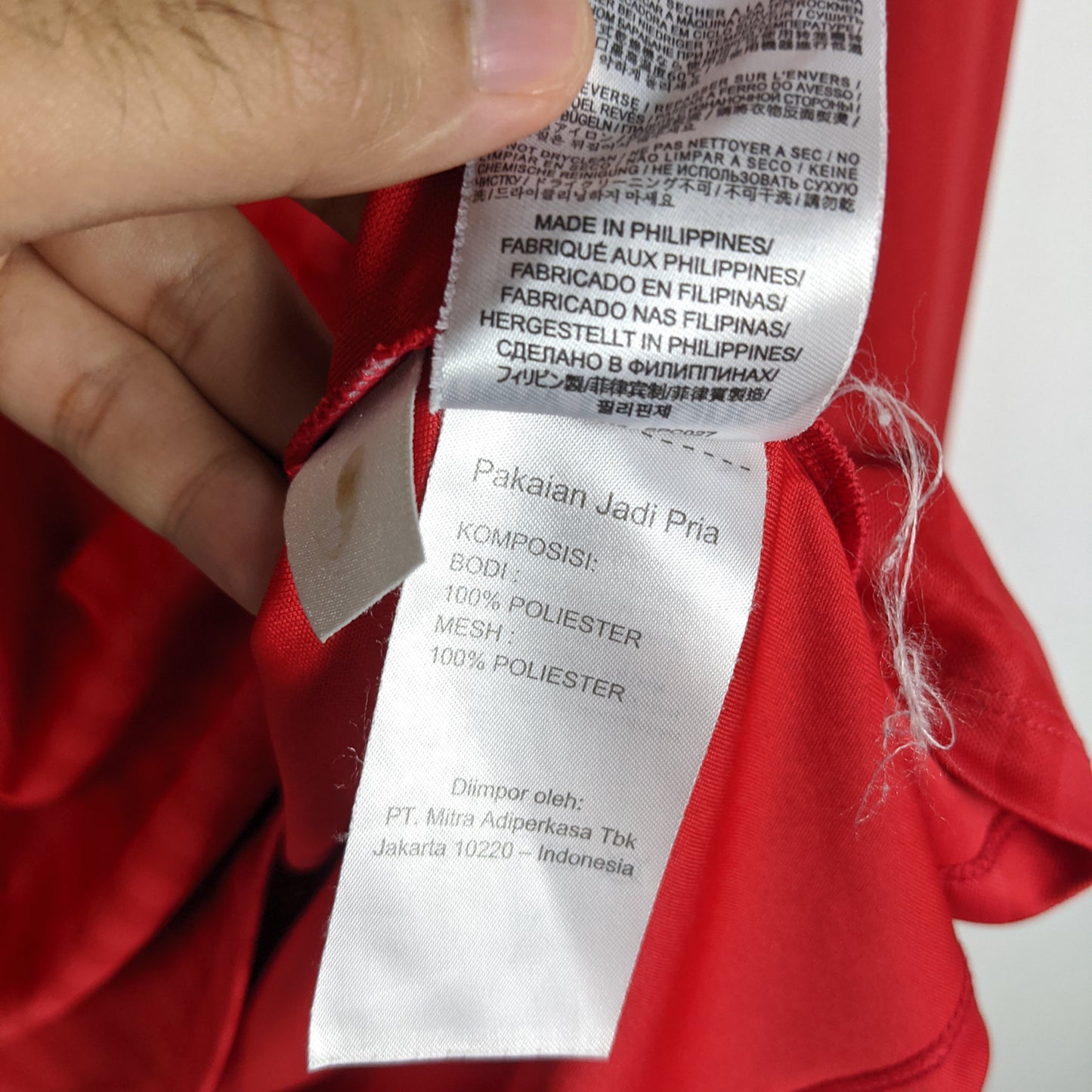 Original Liverpool 2015/16 Home - Sturridge #15 Size L (Long Sleeve)