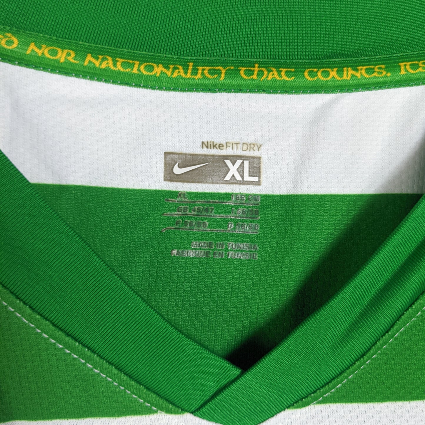 Original Celtic 2008/10 Home - Nakamura #25 Size XL