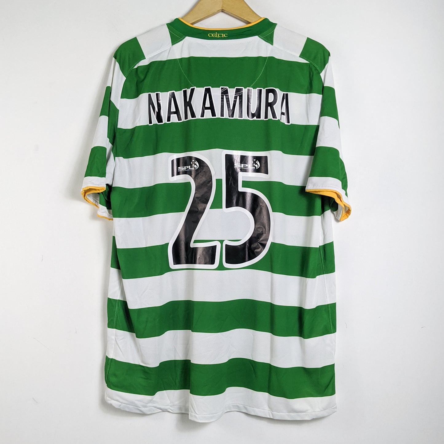 Original Celtic 2008/10 Home - Nakamura #25 Size XL