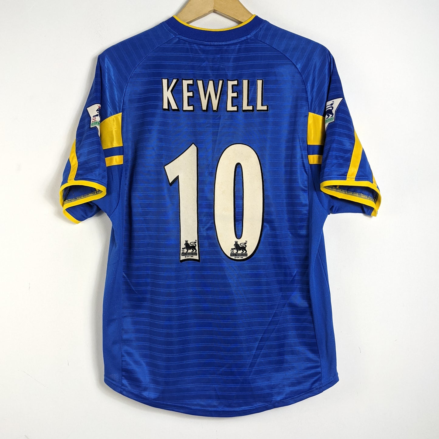 Original Leeds 2001/03 Away - Kewell #10 Size S