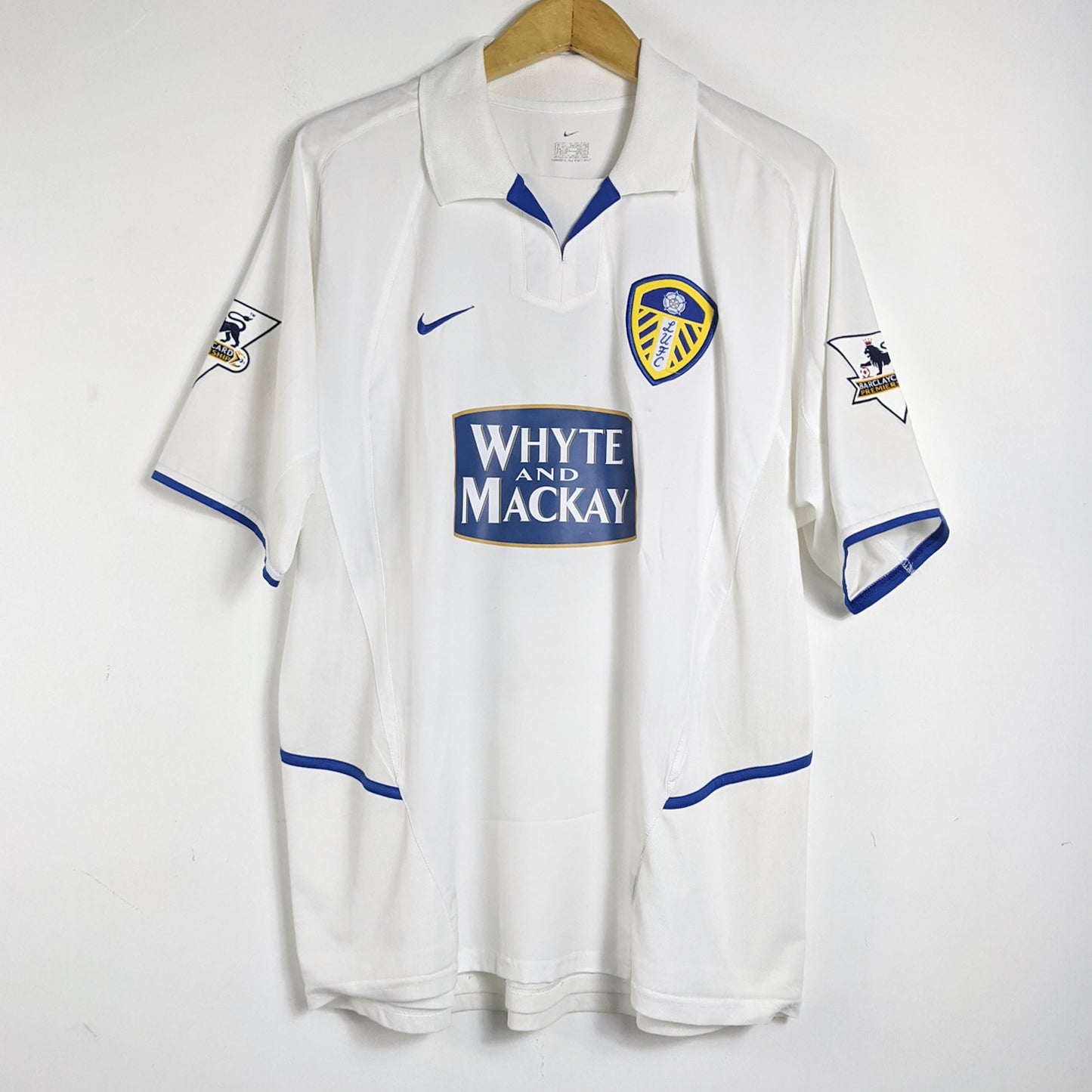 Original Leeds 2003/04 Home - Viduka #9 Size L