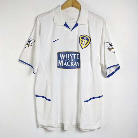 Original Leeds 2003/04 Home - Viduka #9 Size L