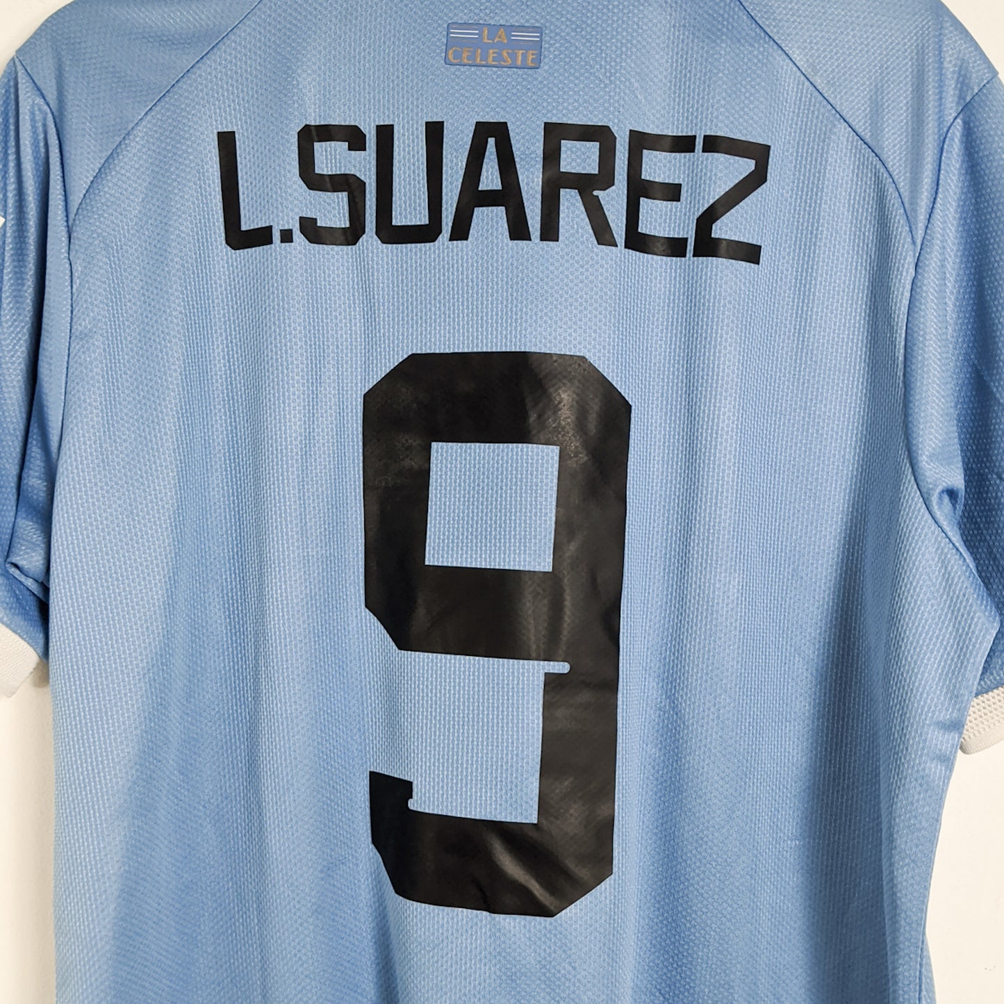 Original Uruguay 2022 Home - L.Suarez #9 Size XL