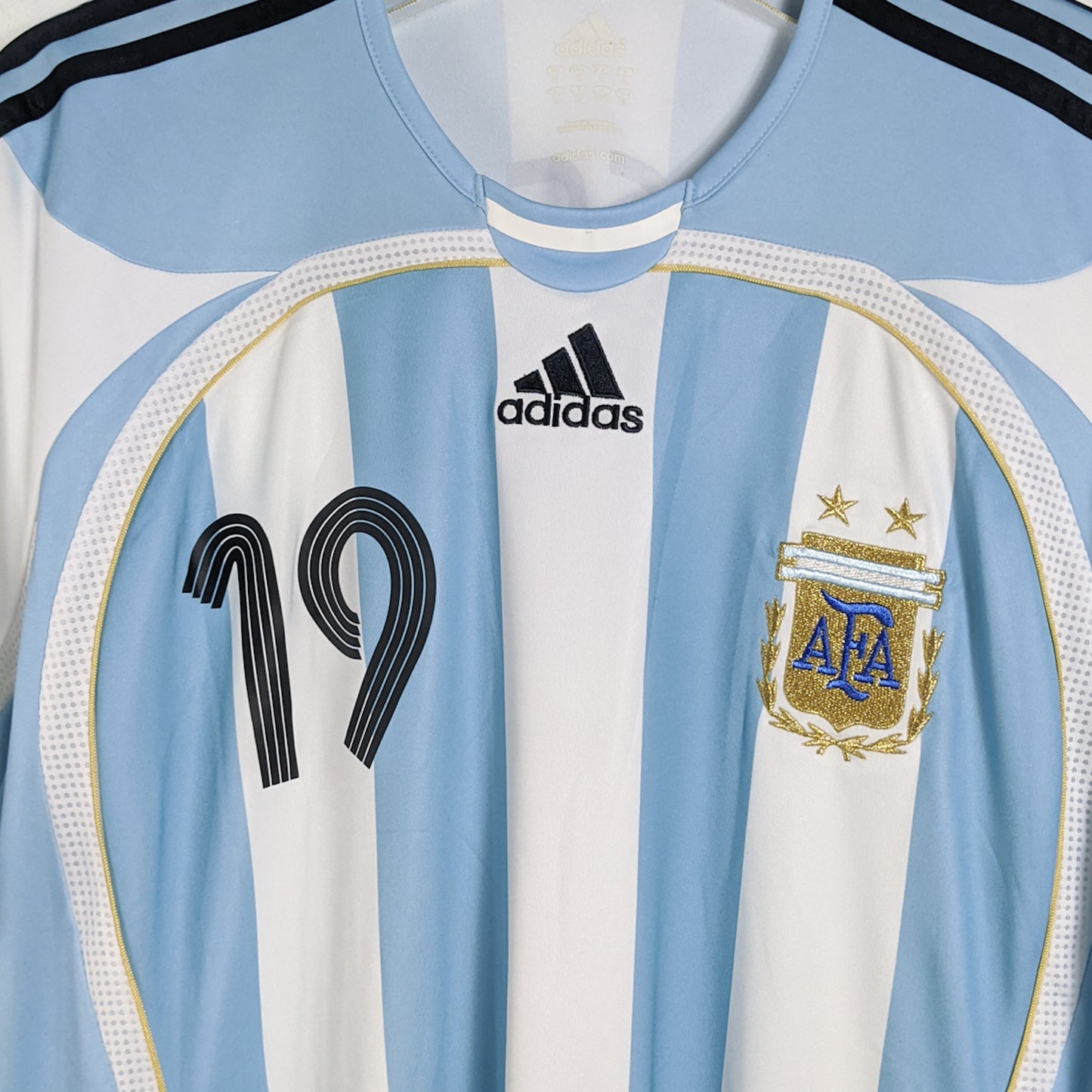 Original Argentina 2006 Home - Messi #19 Size L