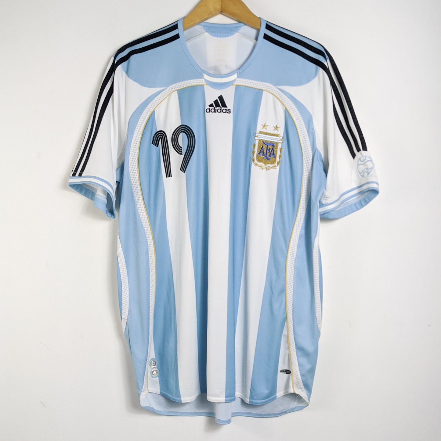 Original Argentina 2006 Home - Messi #19 Size L