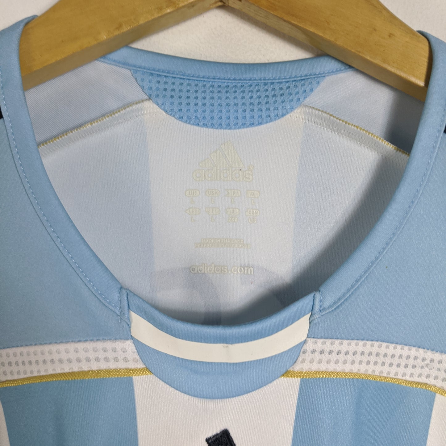 Original Argentina 2006 Home - Messi #19 Size L