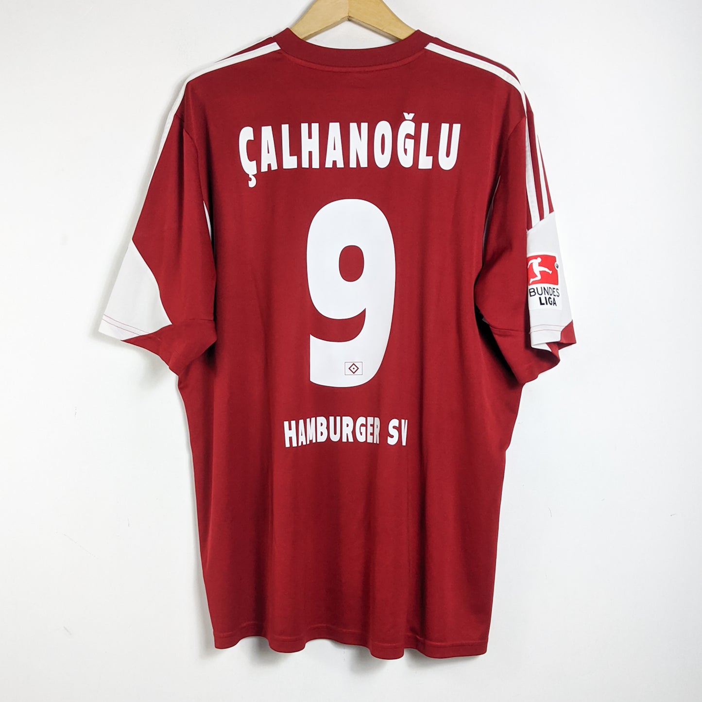 Original Hamburger SV 2013/14 Third - Calhanoglu #9 Size XXL