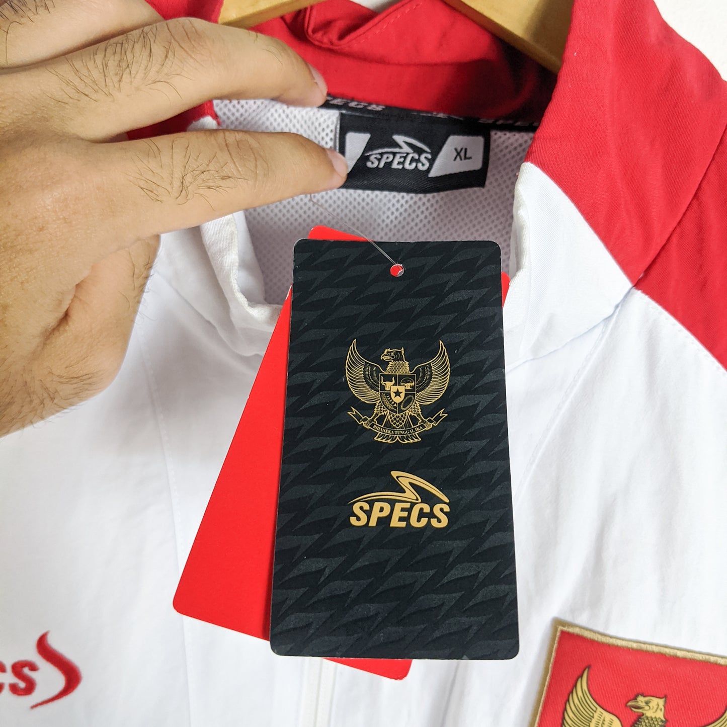 Original Indonesia Futsal Specs Anthem Jacket - Size XL (Bnwt)