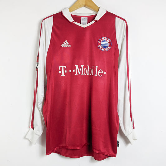 Original Bayern Munchen 2003/04 Home - Makaay #10 Size M (Long Sleeve)