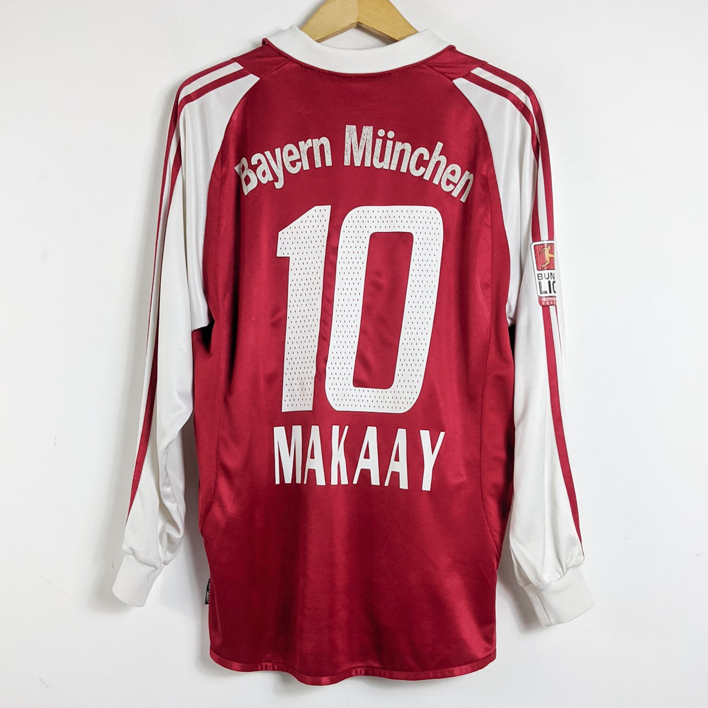 Original Bayern Munchen 2003/04 Home - Makaay #10 Size M (Long Sleeve)