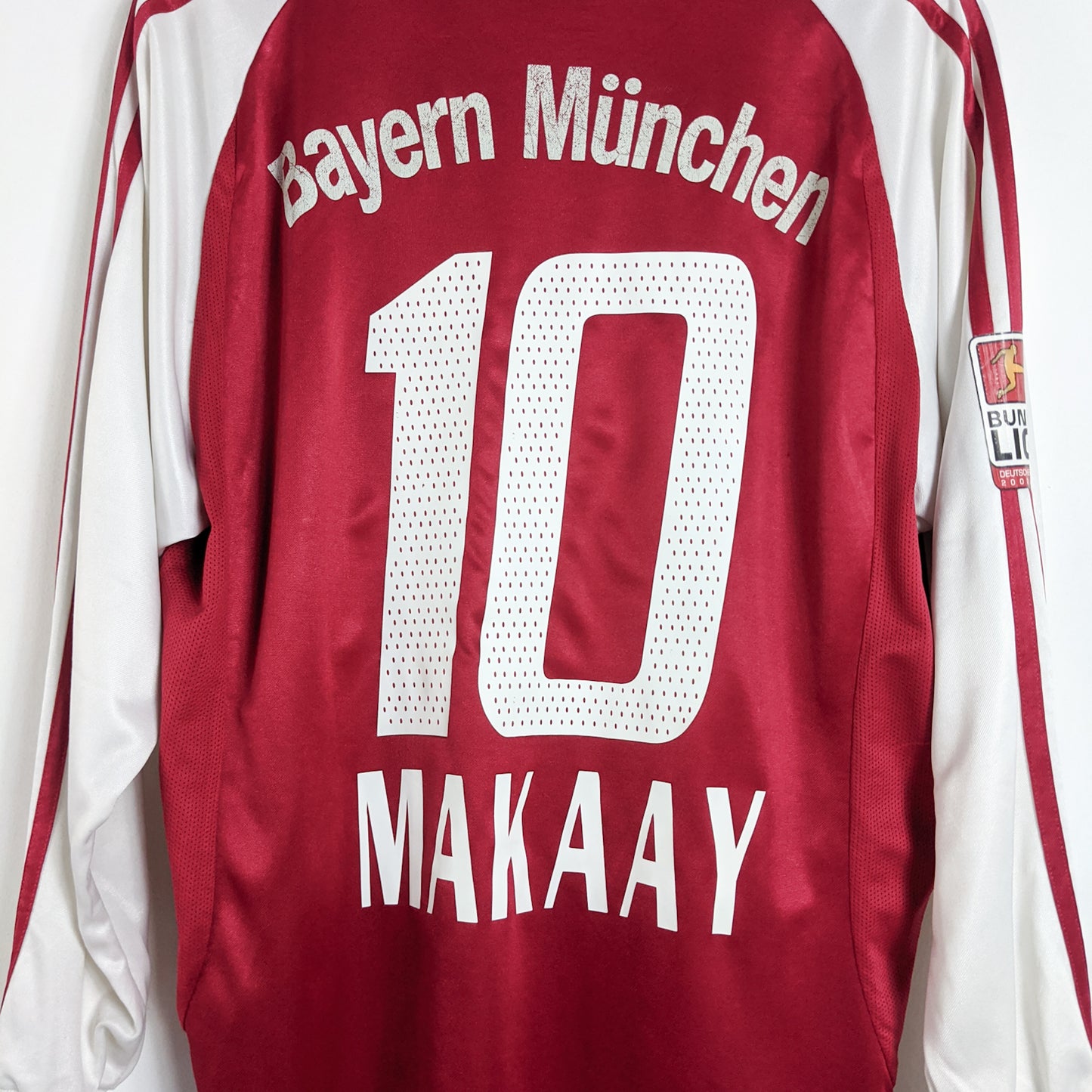 Original Bayern Munchen 2003/04 Home - Makaay #10 Size M (Long Sleeve)