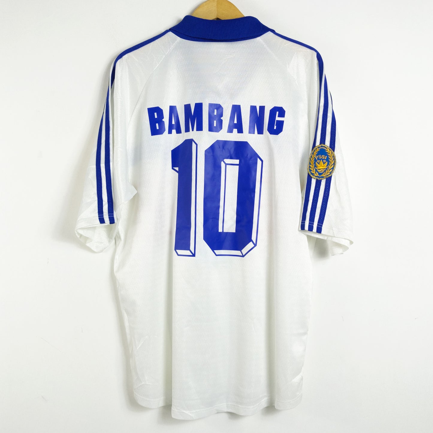 Original Indonesia 1999 Away - Bambang #10 Size XL