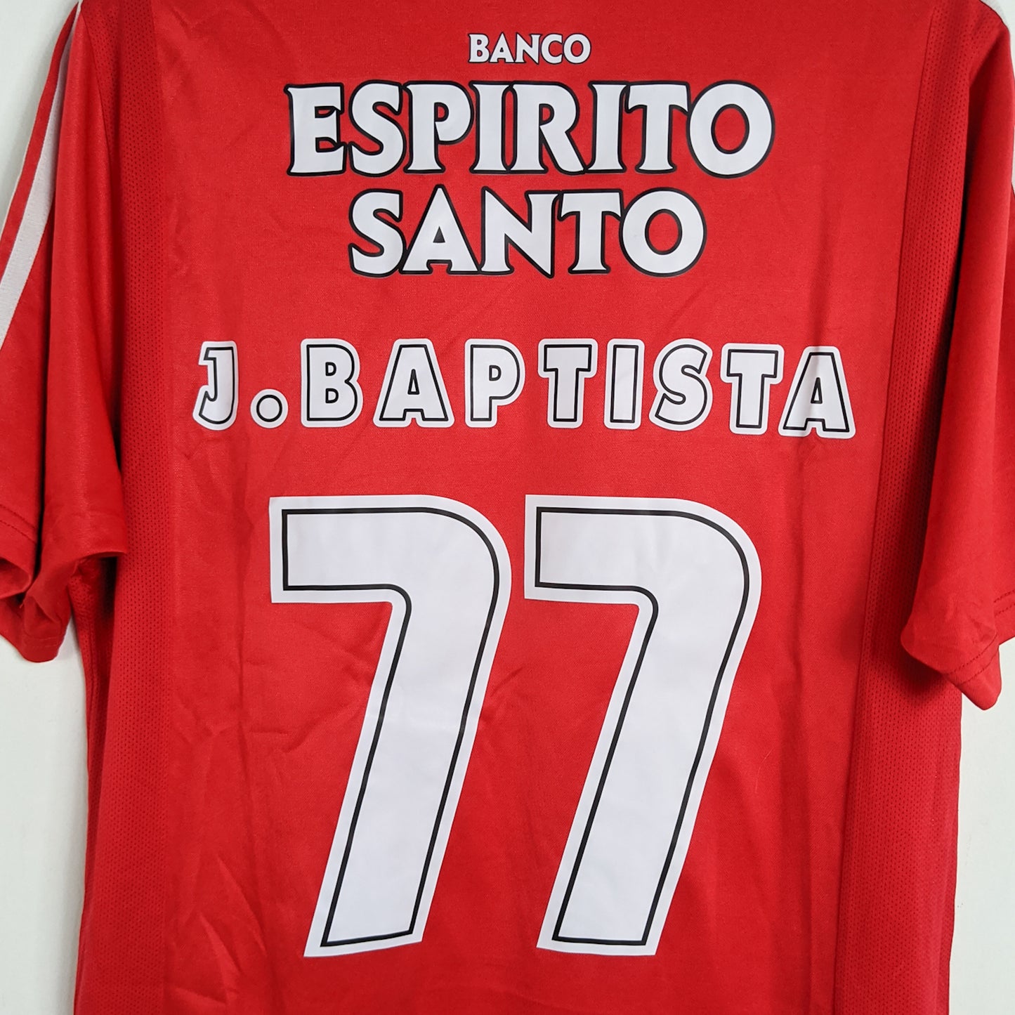 Original Benfica 2003/04 Home - Baptista #77 Size M