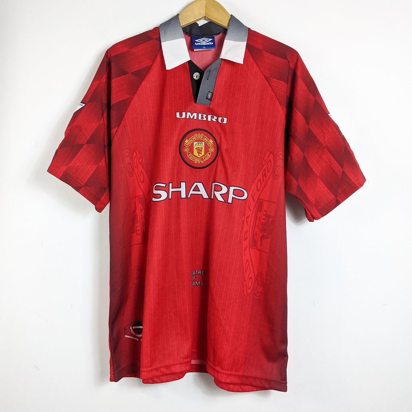 Original Manchester United 1996/97 Home - Keane #16 Size XL
