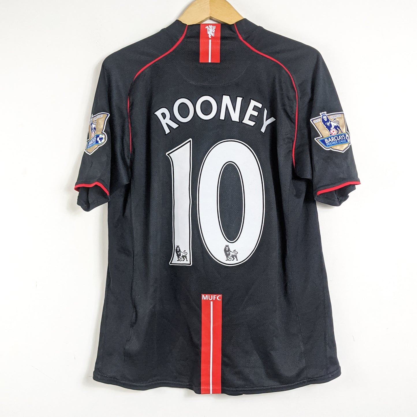 Original Manchester United 2007/08 Away - Rooney #10 Size L