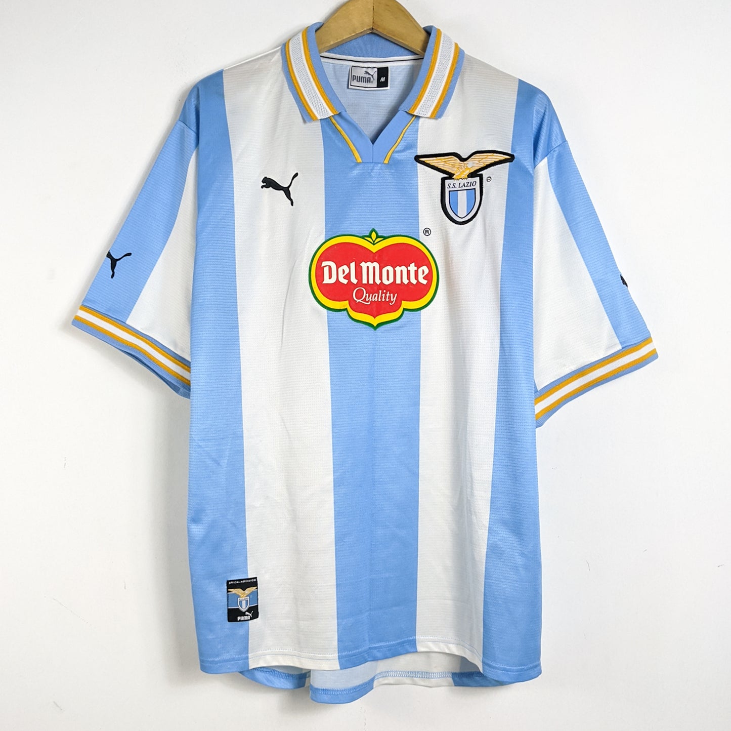 Original Lazio 1999/00 Home - Nesta #13 Size M (UCL Version)