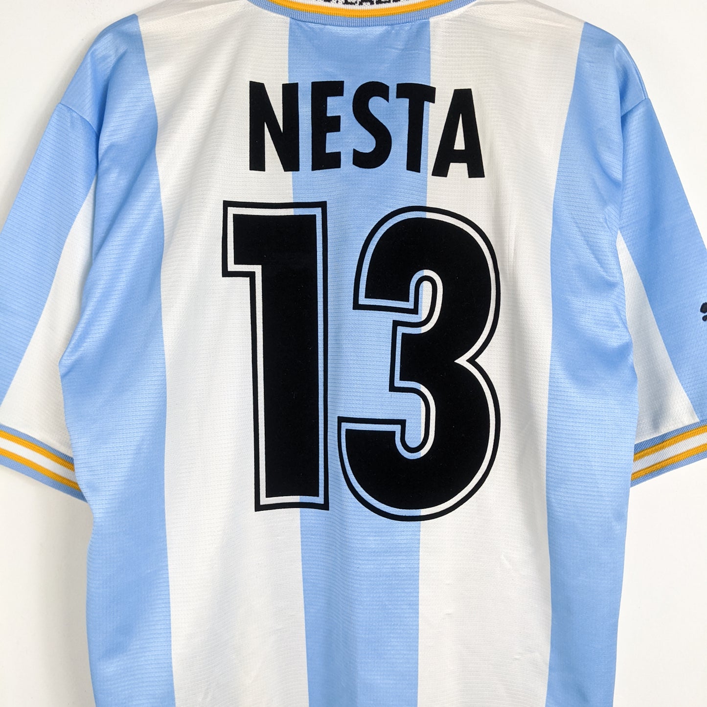 Original Lazio 1999/00 Home - Nesta #13 Size M (UCL Version)