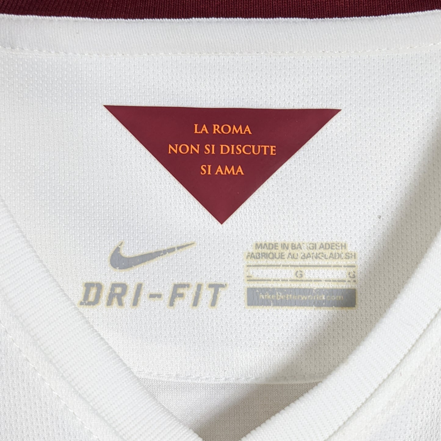 Original AS Roma 2014/15 Away - Totti #10 Size L