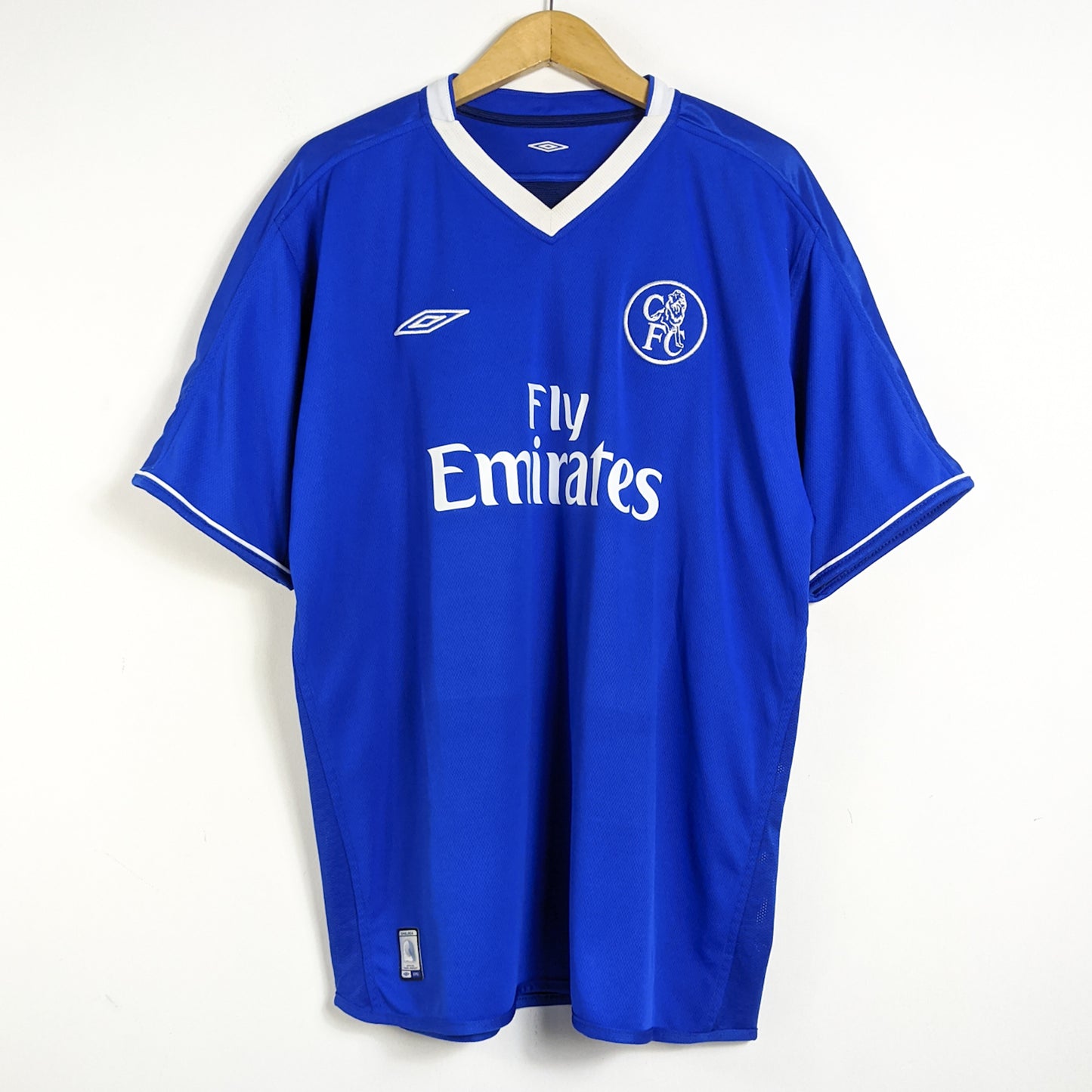 Original Chelsea 2003/05 Home - Mutu #7 Size XL