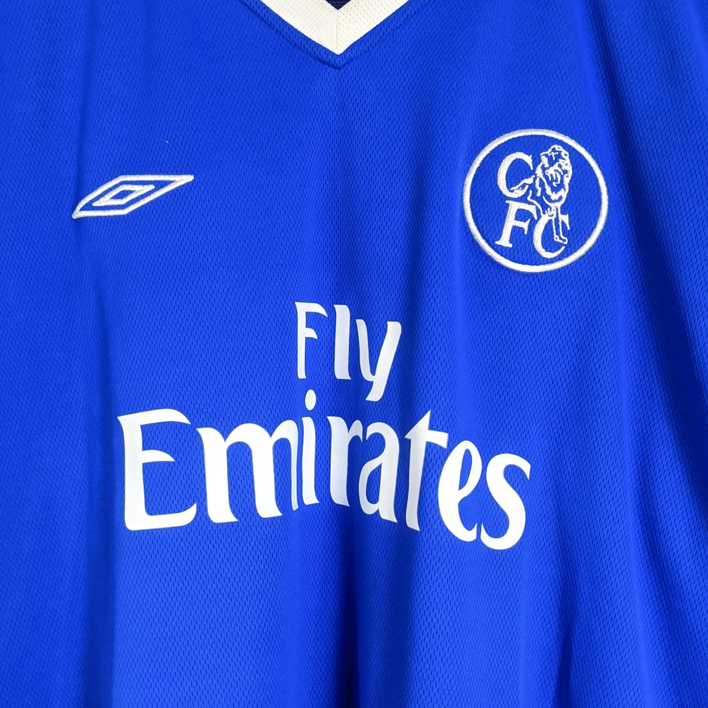 Original Chelsea 2003/05 Home - Mutu #7 Size XL