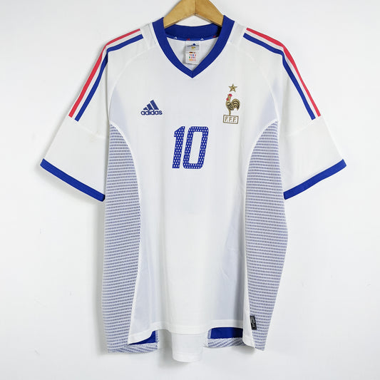Original France 2002 Away - Zidane #10 Size L