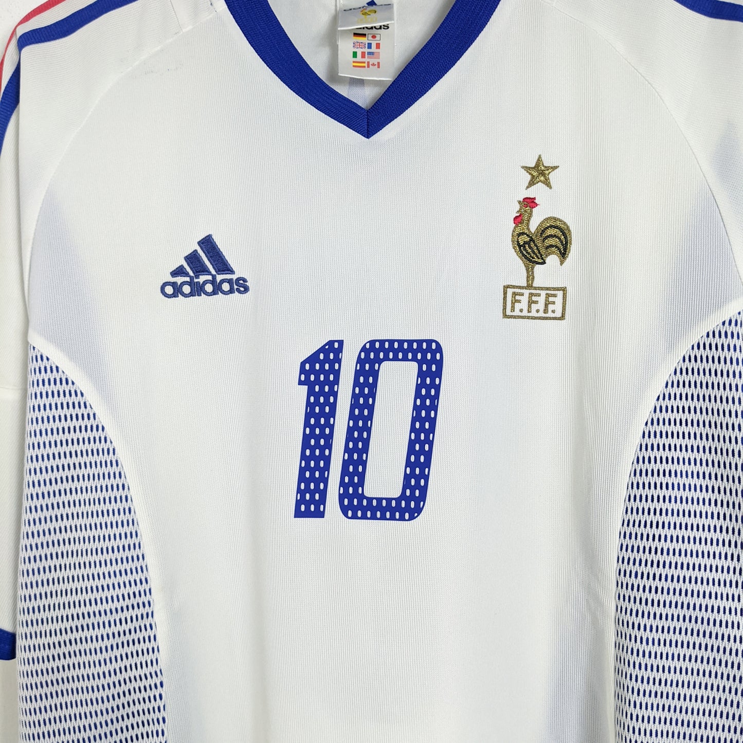 Original France 2002 Away - Zidane #10 Size L