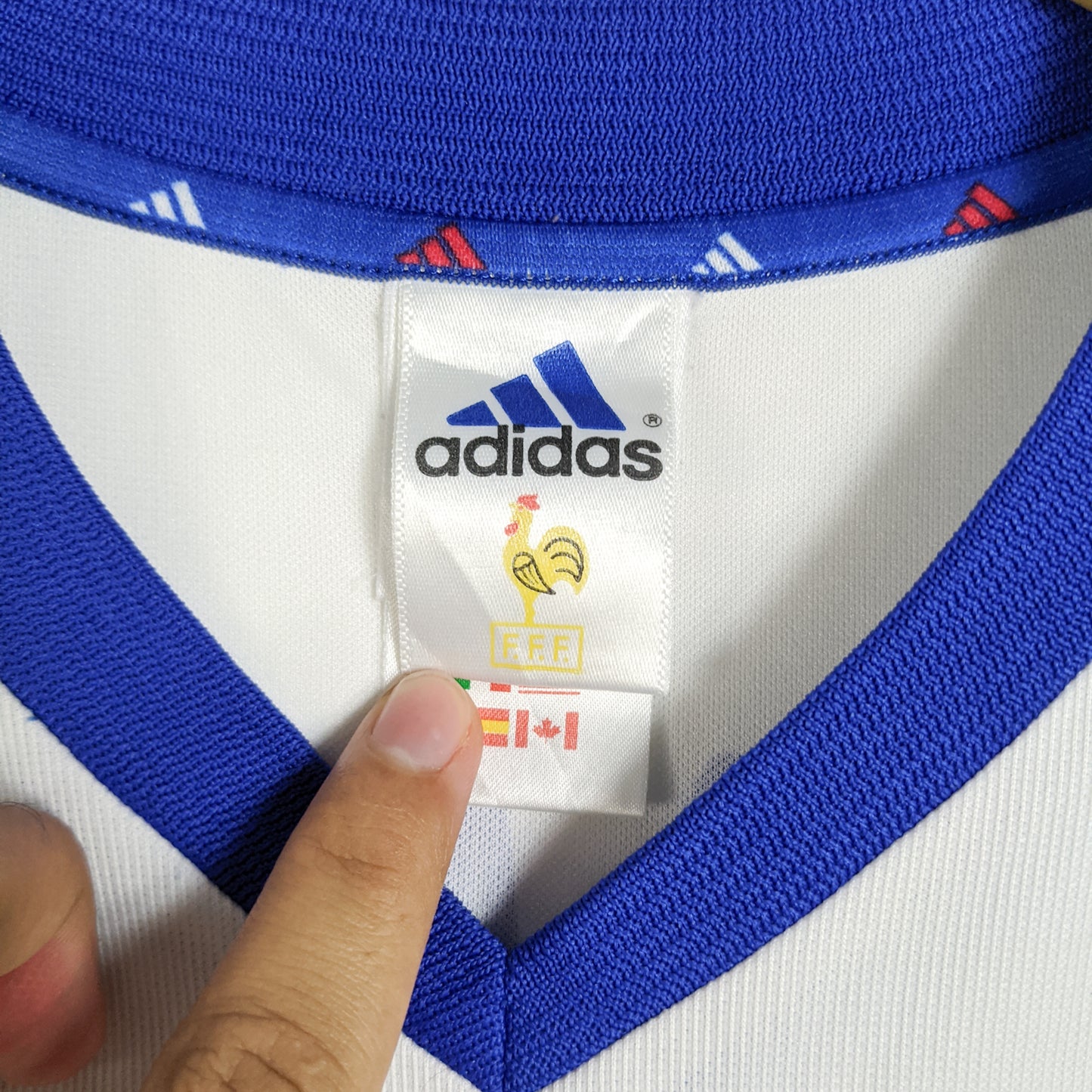 Original France 2002 Away - Zidane #10 Size L