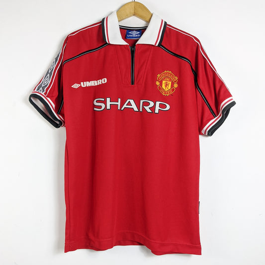 Original Manchester United 1998/99 Home - Keane #16 Size L