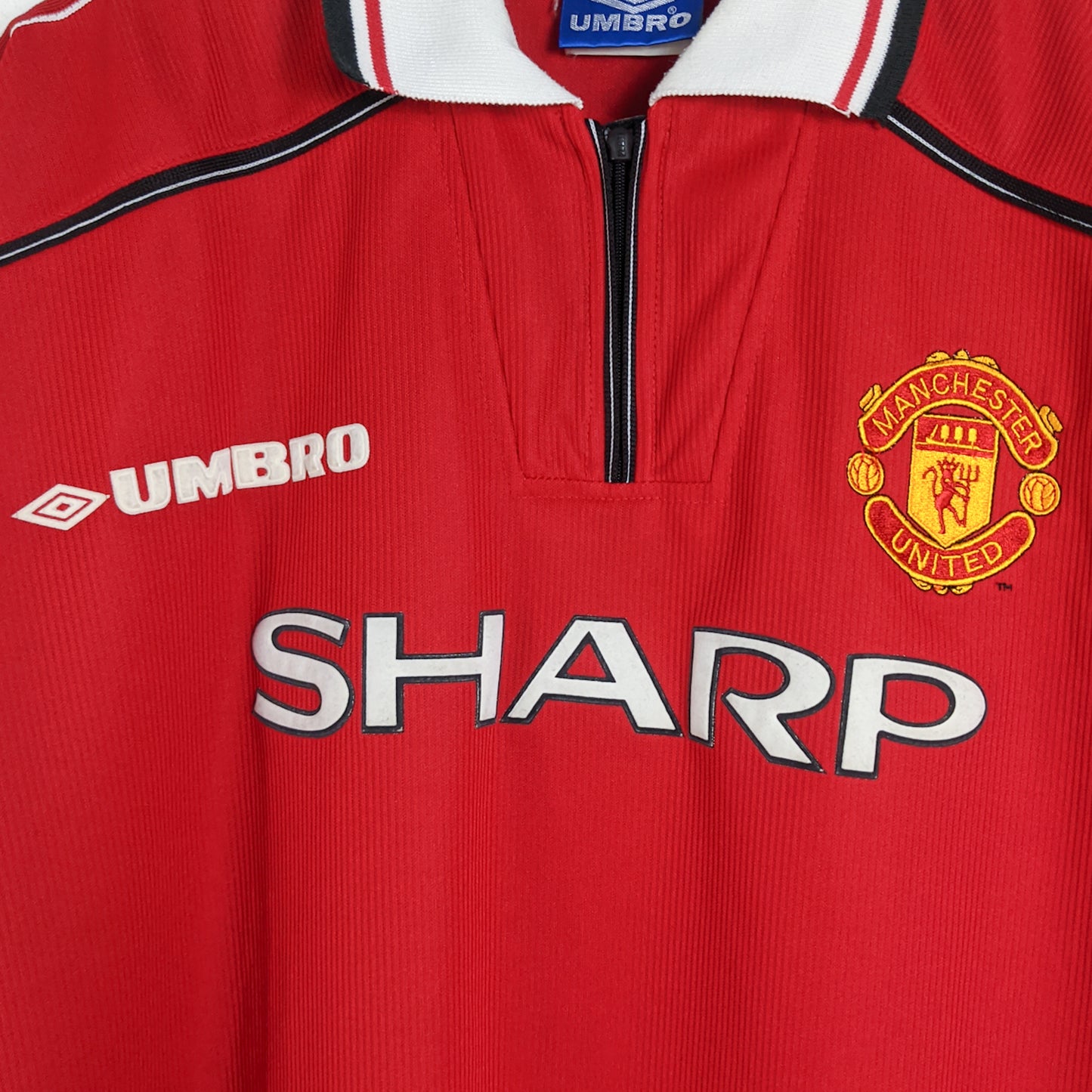 Original Manchester United 1998/99 Home - Keane #16 Size L