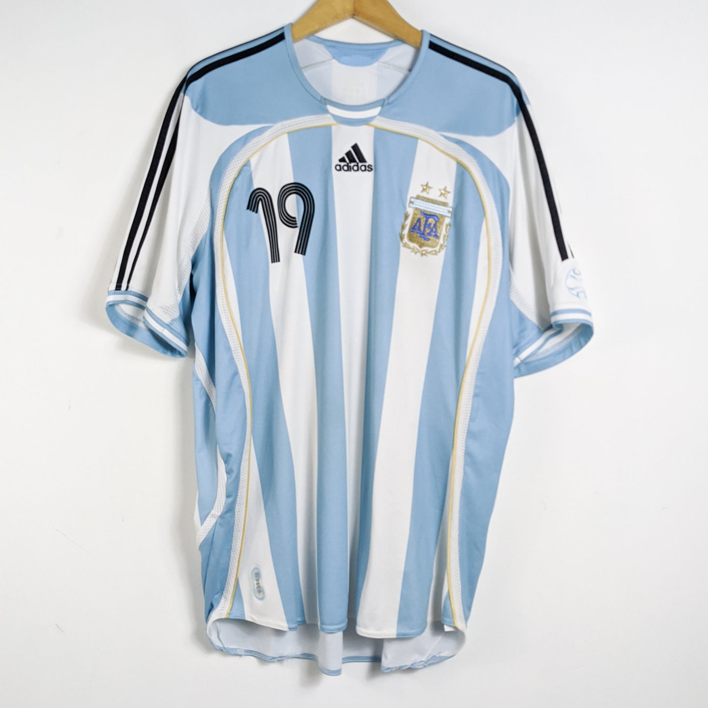 Original Argentina 2006 Home - Messi #19 Size XL