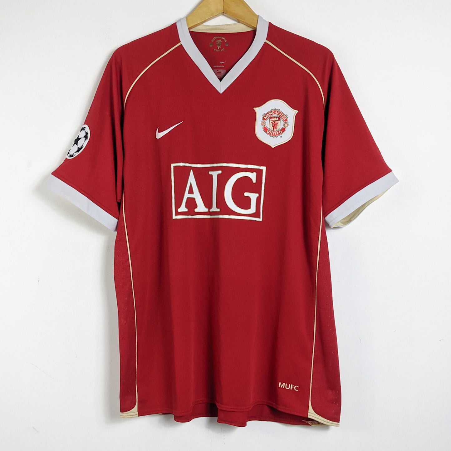 Original Manchester United 2006/07 Home - Ronaldo #7 Size XL