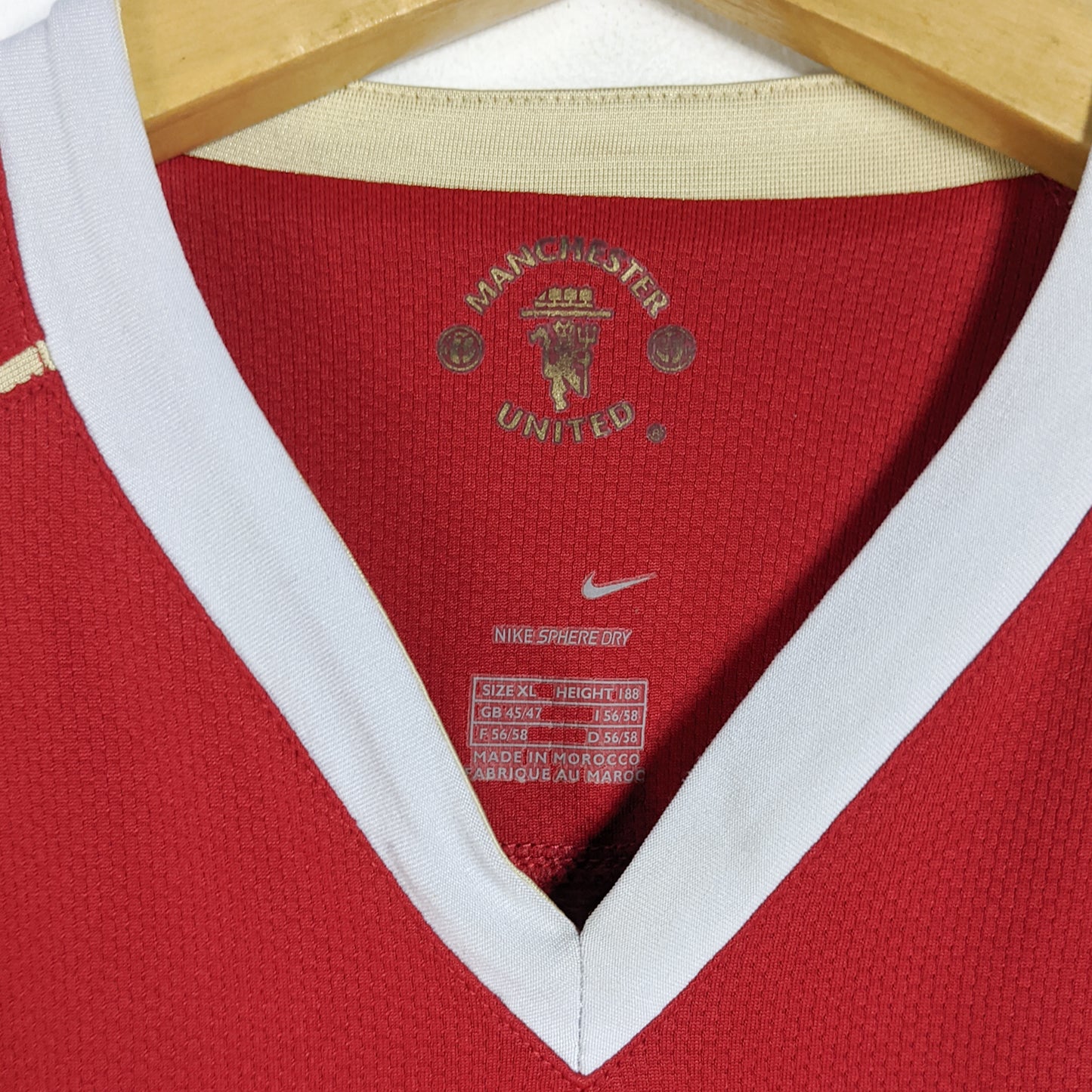 Original Manchester United 2006/07 Home - Ronaldo #7 Size XL