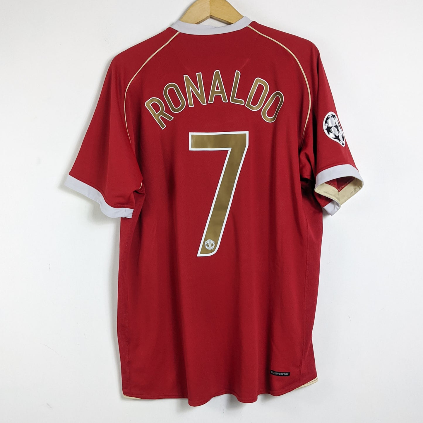 Original Manchester United 2006/07 Home - Ronaldo #7 Size XL