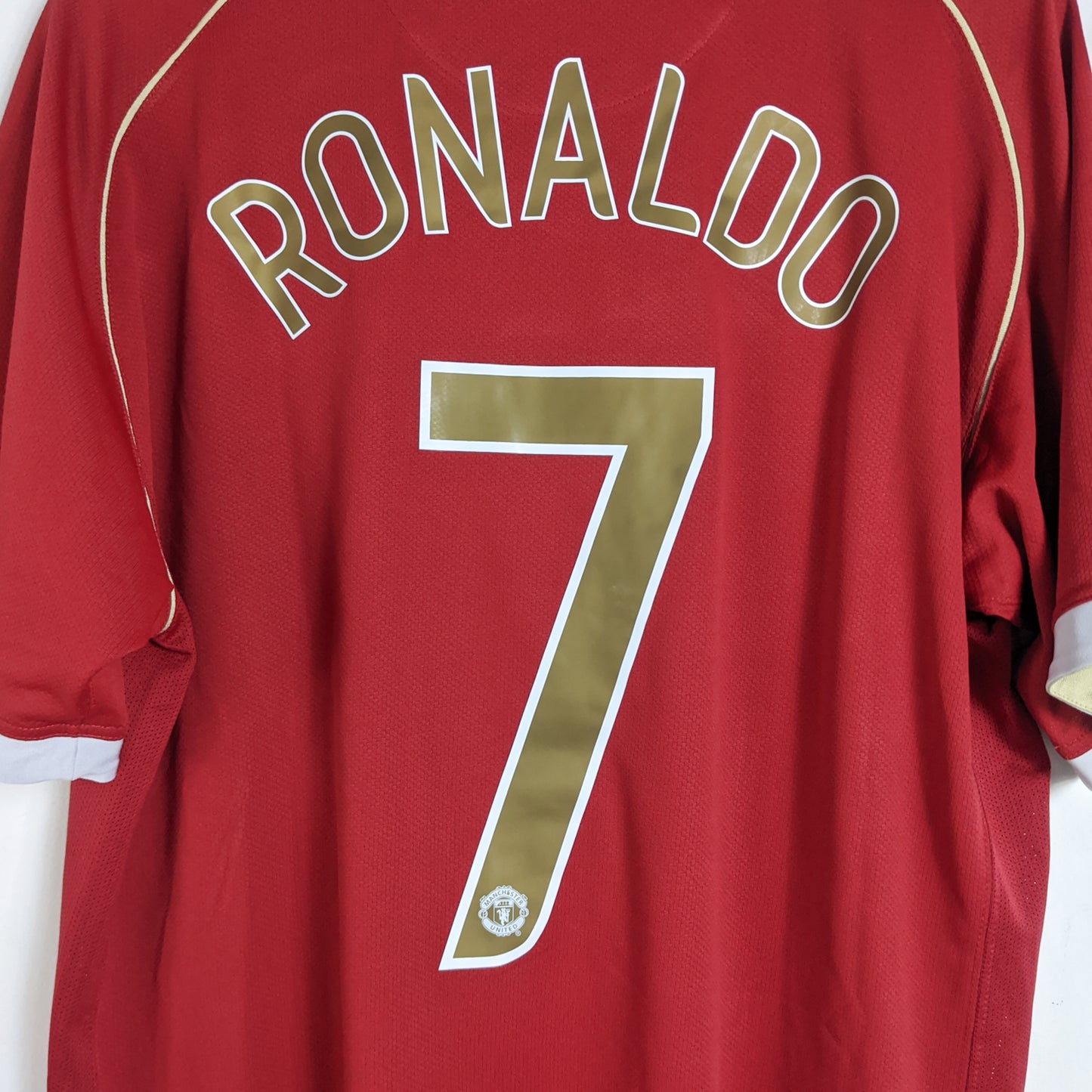 Original Manchester United 2006/07 Home - Ronaldo #7 Size XL