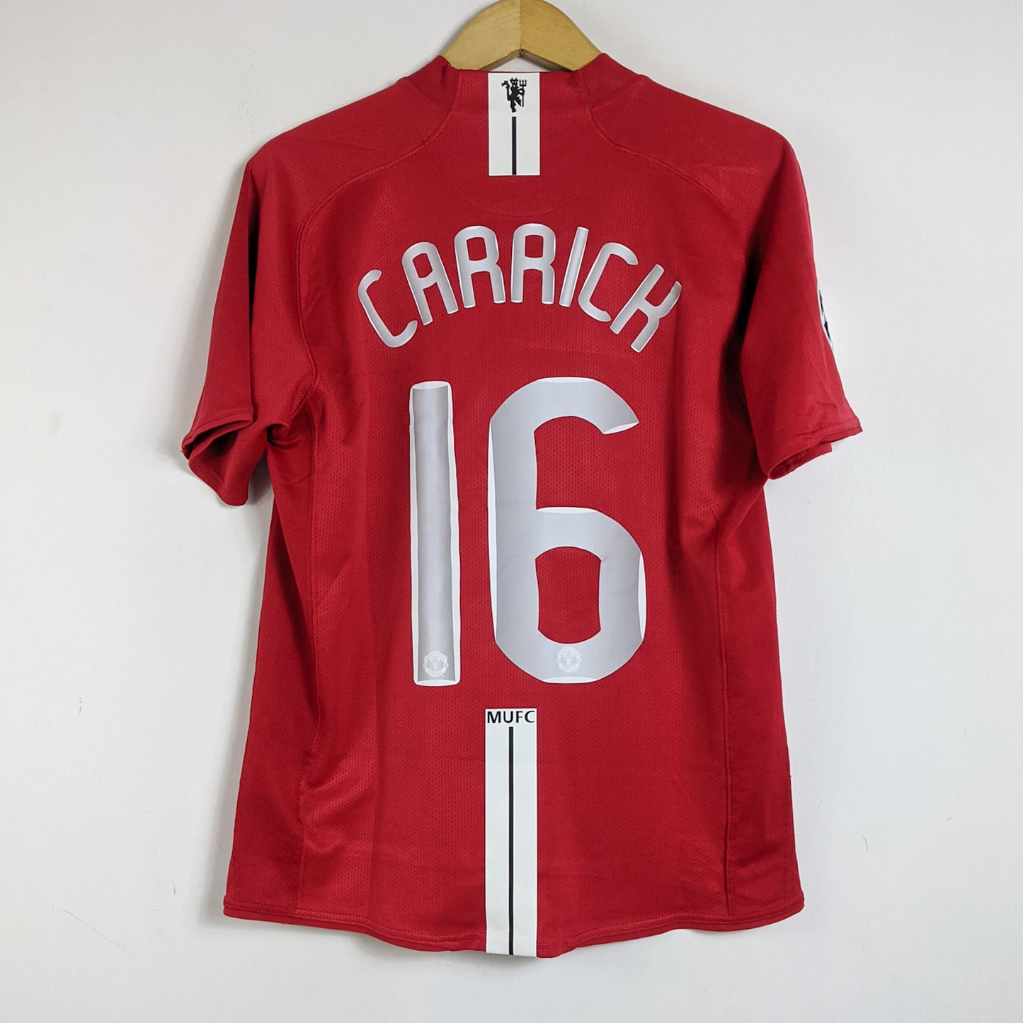 Original Manchester United 2007/08 Home - Carrick #16 Size M