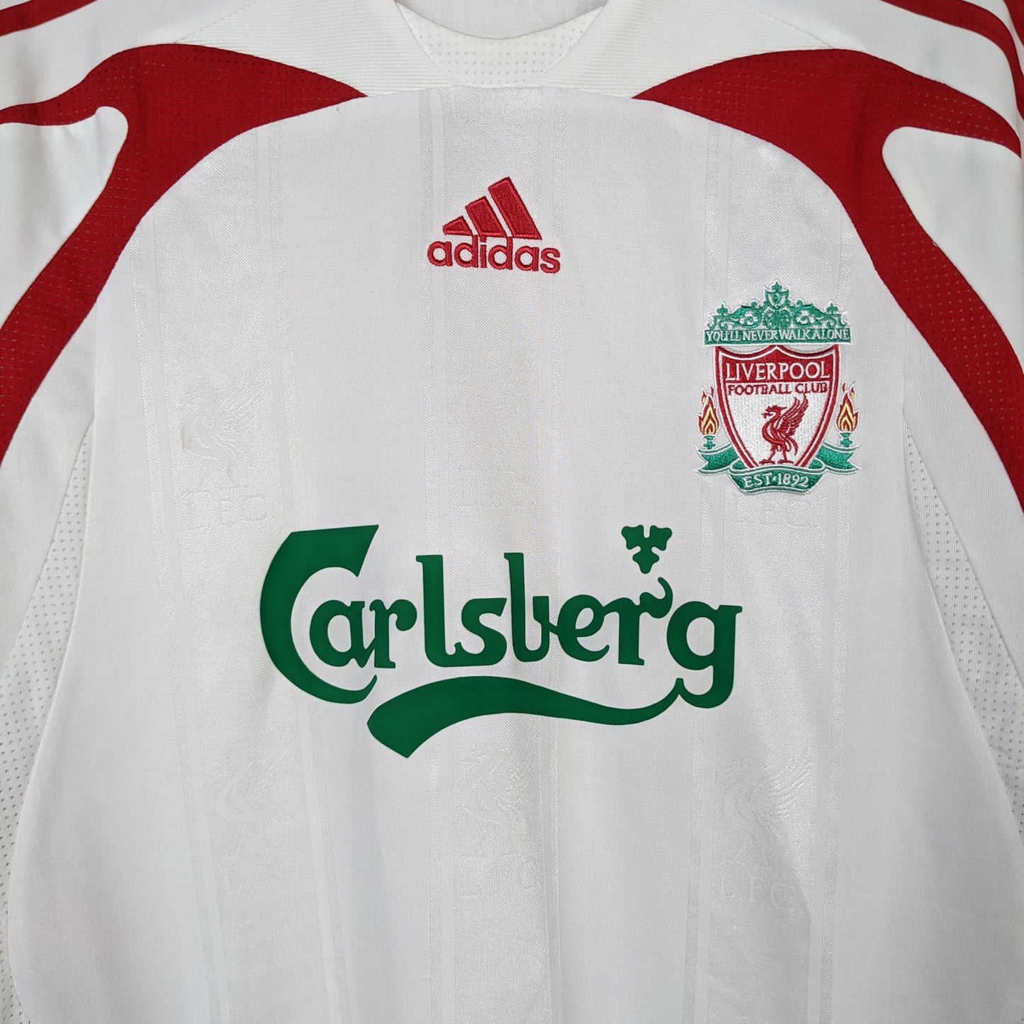 Original Liverpool 2007/08 Away - Gerrard #8 Size S fit M