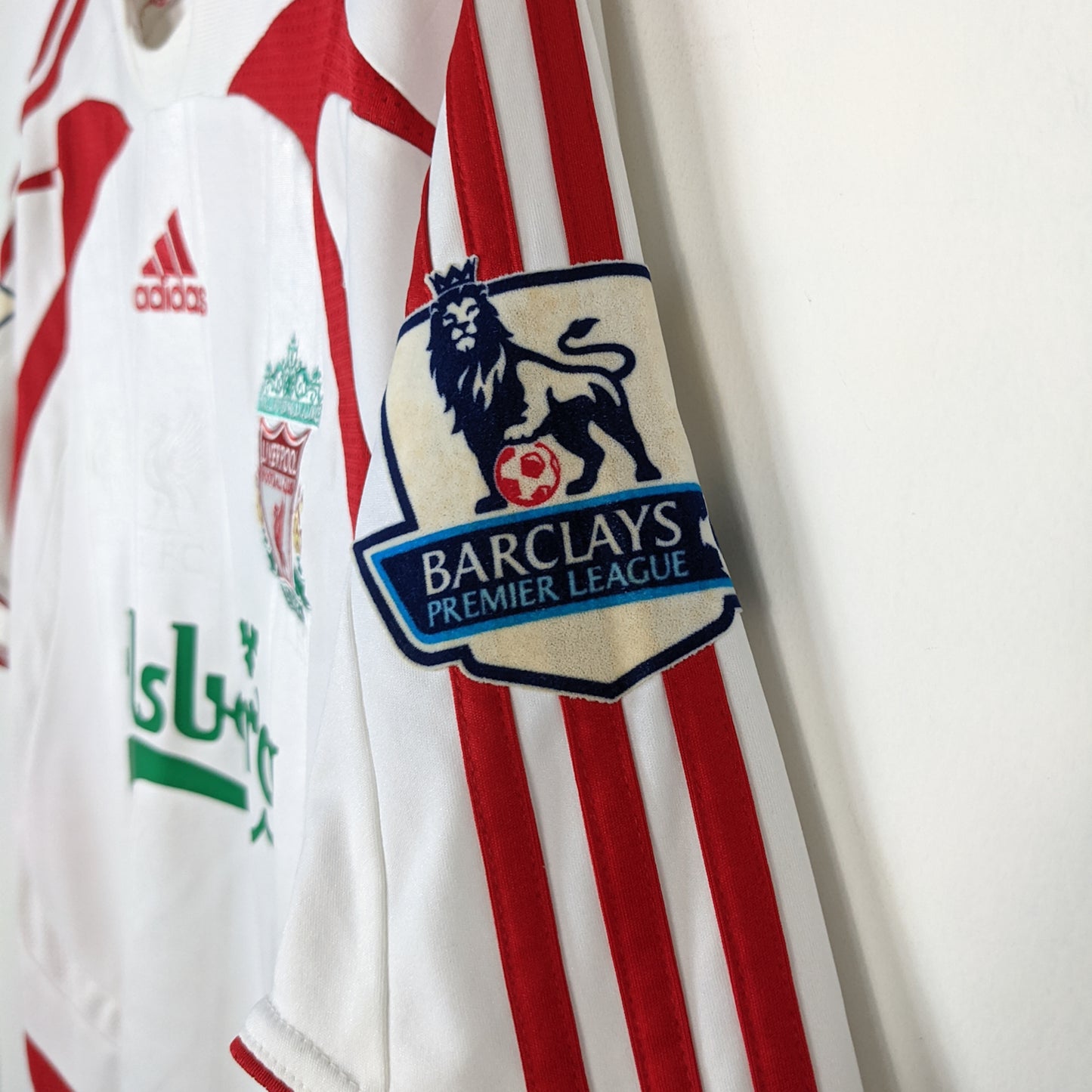 Original Liverpool 2007/08 Away - Gerrard #8 Size S fit M