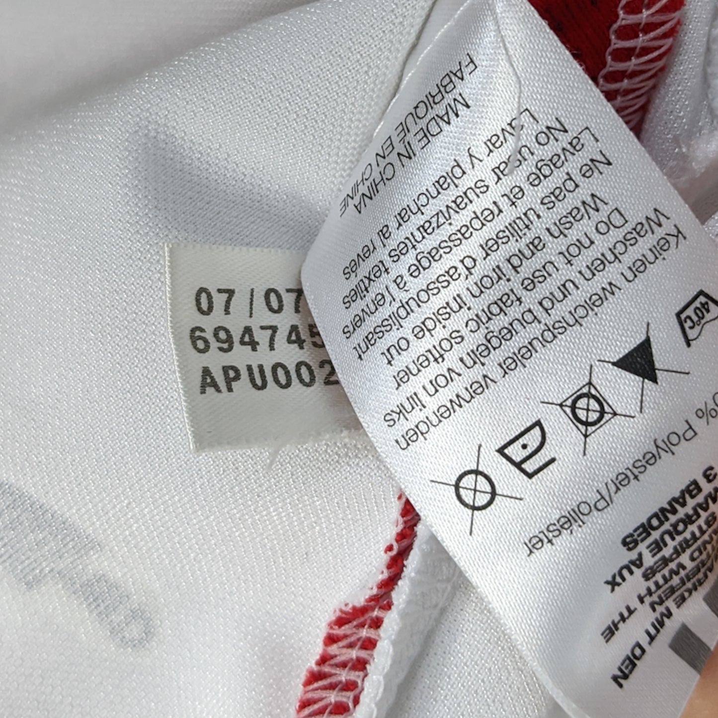 Original Liverpool 2007/08 Away - Gerrard #8 Size S fit M