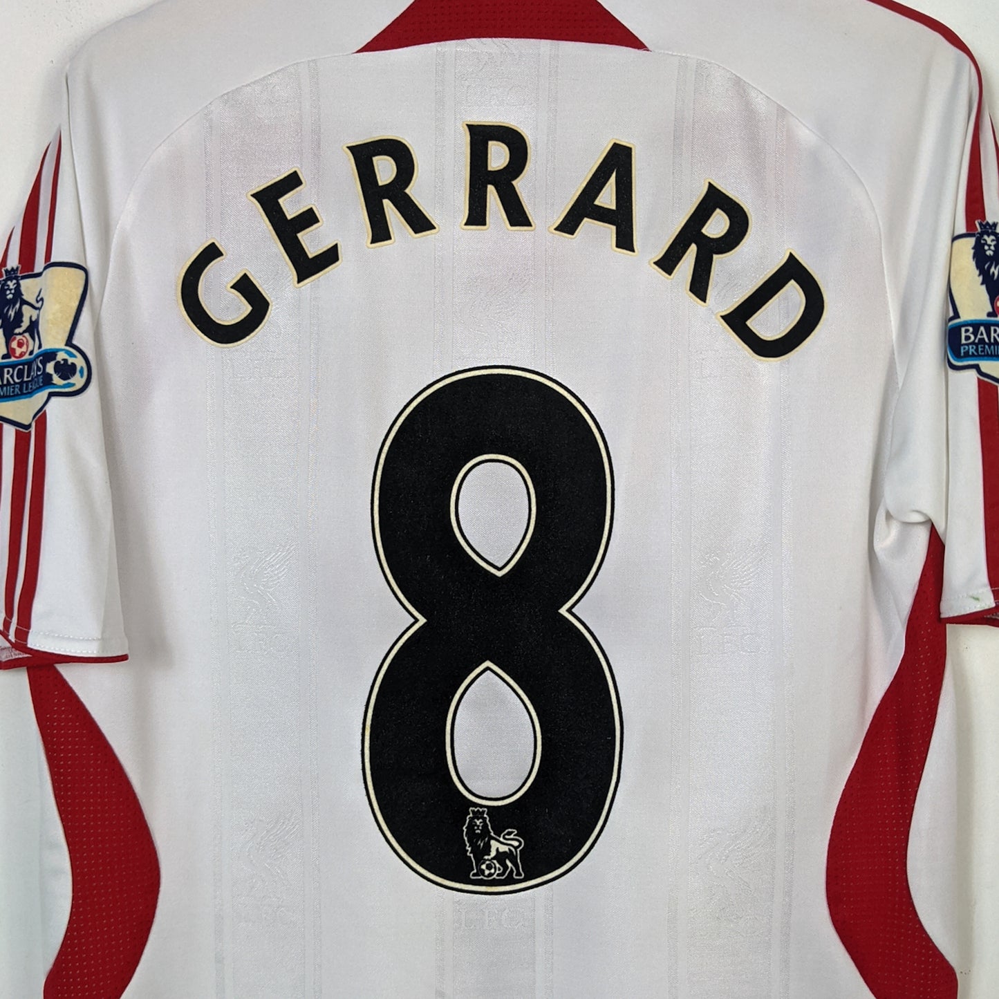 Original Liverpool 2007/08 Away - Gerrard #8 Size S fit M