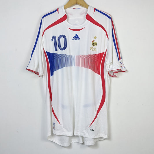 Original France 2006 Away - Zidane #10 Size XXL